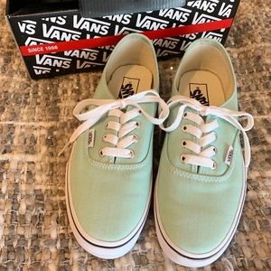 Mint Green Vans (New in Box)